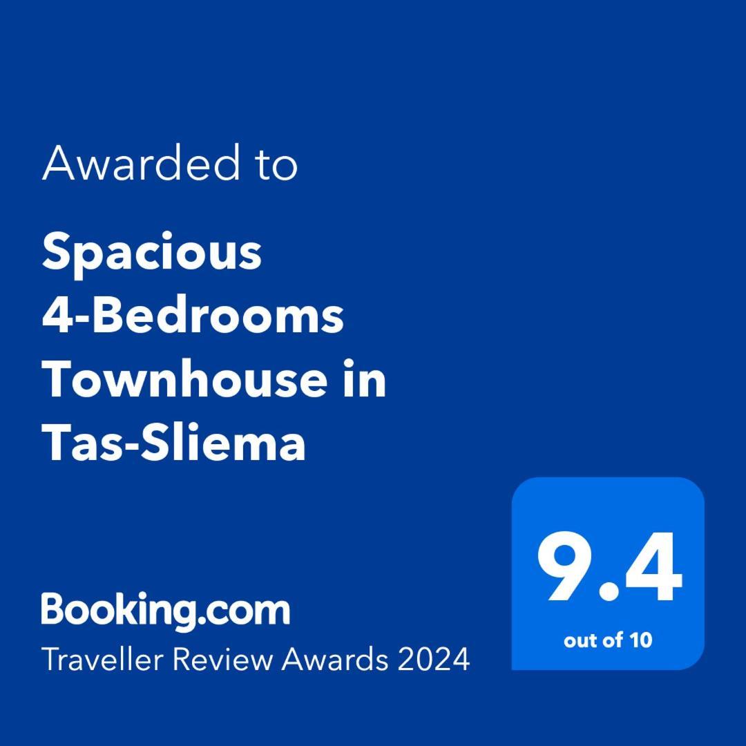 Spacious 4-Bedrooms Townhouse In Tas-Sliema Eksteriør billede